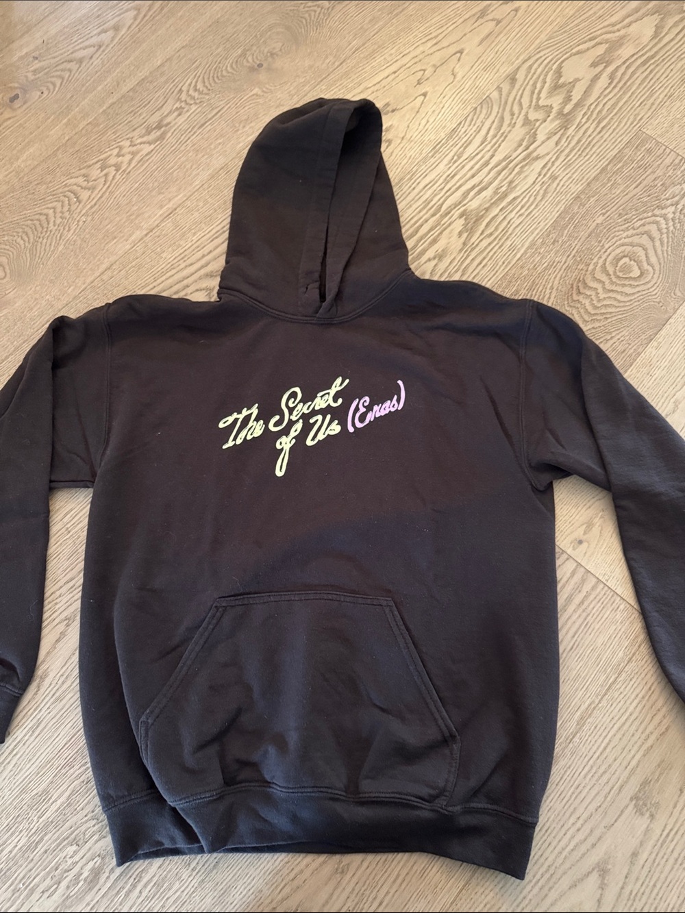 The Secret of Us (eras tour) Black Pullover Hoodie